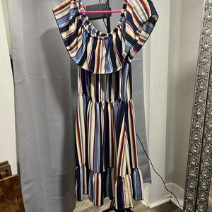 Striped dress, size Medium